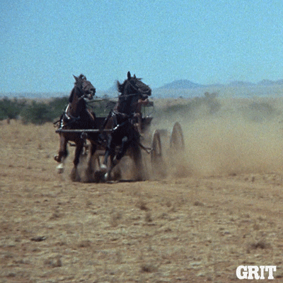 Western Movie Racing GIF by GritTV