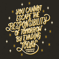 Abraham Lincoln Quote GIF by Creative Courage