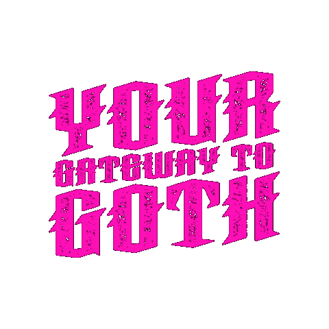 Fashion Goth Sticker by Die With Your Boots On