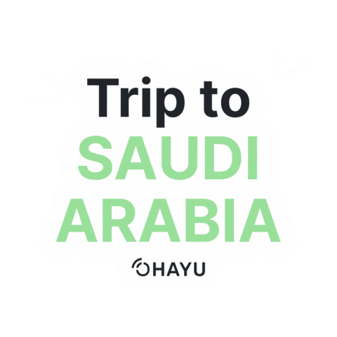 Saudi Arabia Travel Sticker by Ohayu eSIM