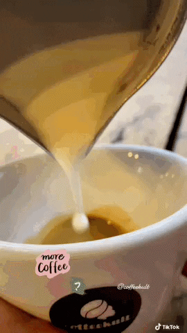 Cappuccino Latte Art GIF by coffeekult