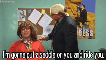 Tim And Eric Flirting GIF - Find & Share on GIPHY