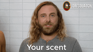 Smell Fragrance GIF by DrSquatchSoapCo