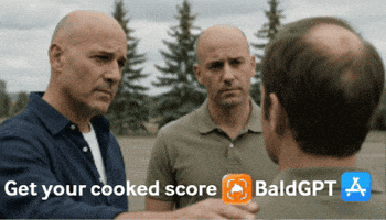 Hair Receding GIF by BaldGPT