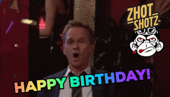 Happy Birthday Reaction GIF by Zhot Shotz