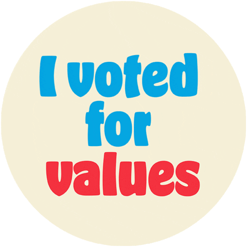 Election Voting Sticker