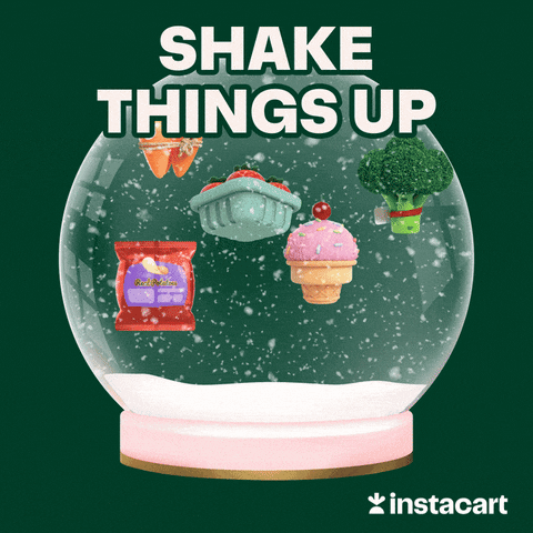 Hungry Winter Wonderland GIF by Instacart