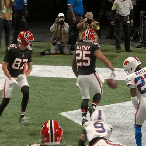Football Celebrate GIF by Atlanta Falcons