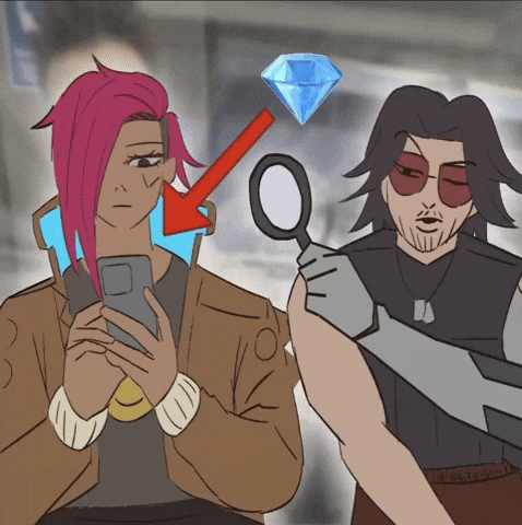Drawingdumbshittt Cyberpunk 2077 Gem Alert GIF