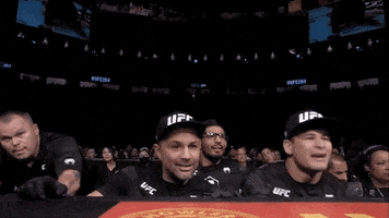 Sport Reaction GIF by UFC