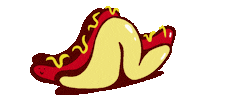 Happy Hot Dog Sticker by nicemusicdude