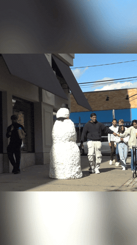 Surprised Friends GIF by Freaky The Scary Snowman