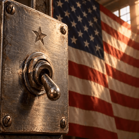 Turn On American GIF by Election