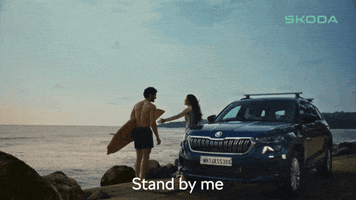 Stand By Me Love GIF by Skoda India