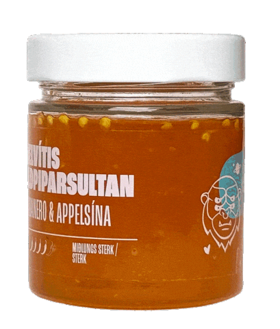 Orange Jam Sticker by Helvitis