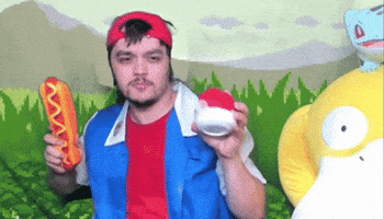 Happy Hot Dog GIF