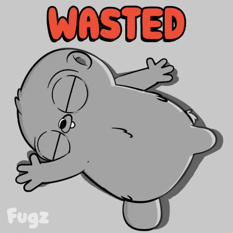 Im Dead Rest In Peace GIF by Fugz Official