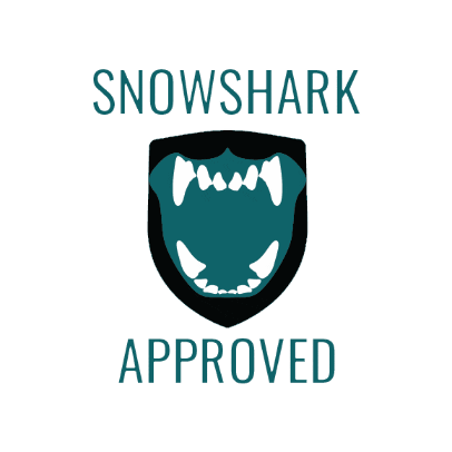 Snow Shark Sticker by K9 Storm Inc.