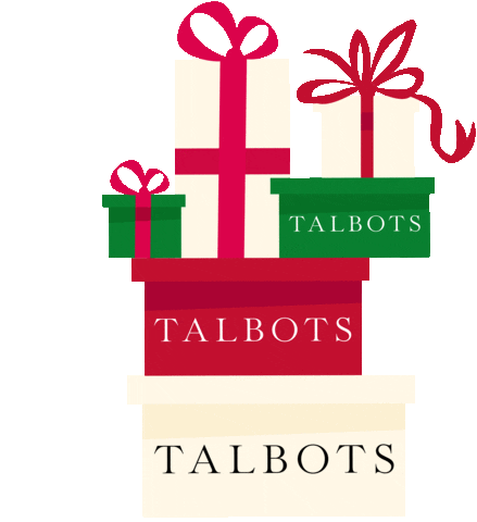 Christmas Shopping Sticker by Talbots