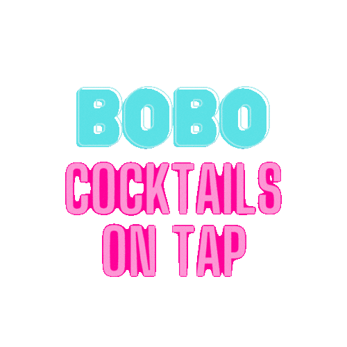 Cocktail Sticker by BoBo Cocktails on Tap