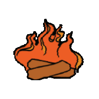 Hair Camp Sticker