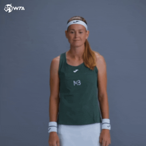 Tennis Smile GIF by WTA