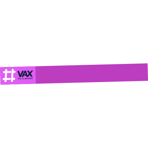 Illawarravax Sticker by #VaxTheIllawarra