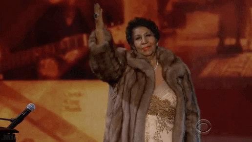 Aretha Franklin Thank You GIF by MOODMAN - Find & Share on GIPHY