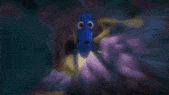 scared finding dory GIF by Disney