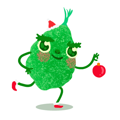 Mehacefeliz Diananavidad Sticker by Boquitas Diana