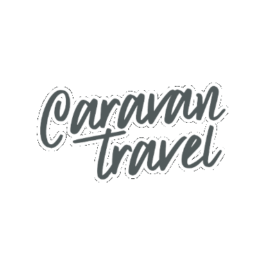 Caravan Travel Sticker