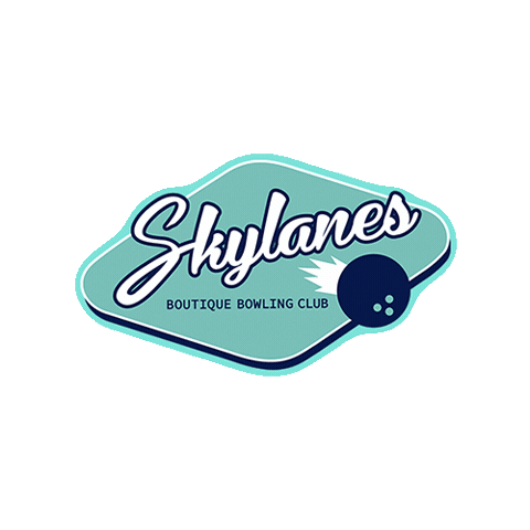 Boutique Bowling Club Sticker by Skylanes
