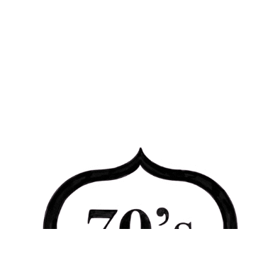 Seventies Salon Sticker