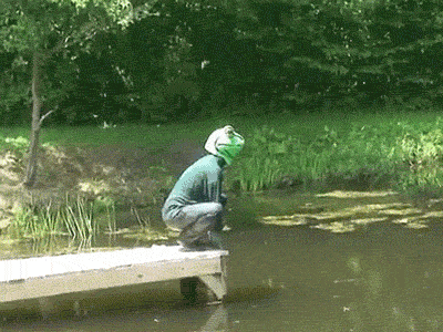 humans frogs GIF