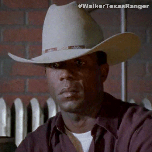 This Is Awkward Walker Texas Ranger GIF by Sony Pictures Television