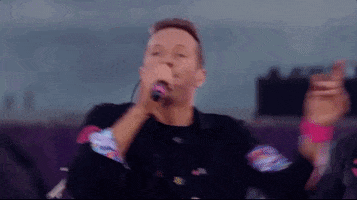 Coldplay Brits GIF by BRIT Awards