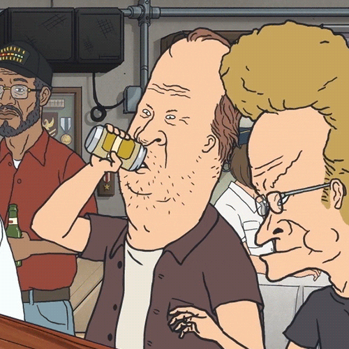 Beavis And Butthead Drinking GIF by Paramount+