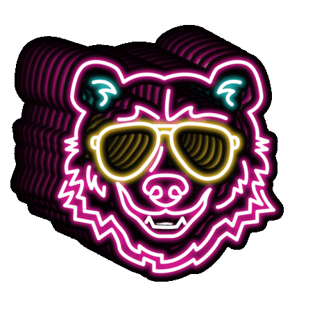 Beer Neon Sticker by NeonBearBrewery