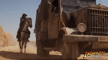 Raiders Of The Lost Ark Jump GIF by Indiana Jones