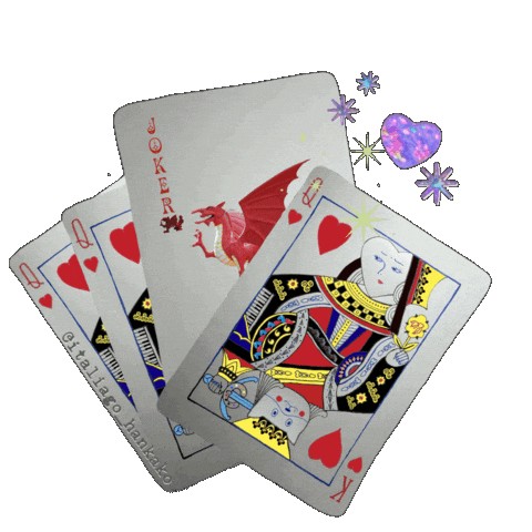 Playing Cards Joker Sticker