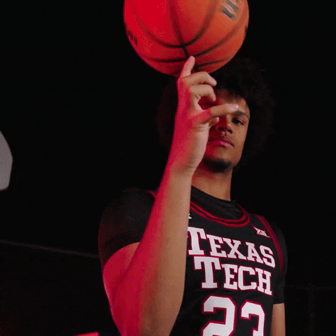 Eemeli Yalaho GIF by Texas Tech Basketball