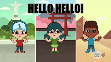 hello GIF by Super Simple