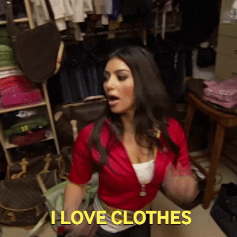 Kim Kardashian Clothes GIF by MTV Cribs - Find & Share on GIPHY