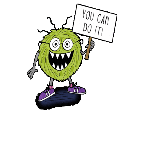 You Can Do It Gremlin Sticker by Scholastic
