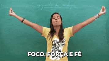 forÃÂ§a e fÃÂ© GIF by Descomplica