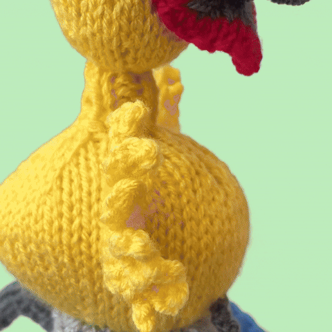 Chicken Easter GIF by TeaCosyFolk