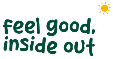 Feel Good Bunny Sticker by The Happy Blend