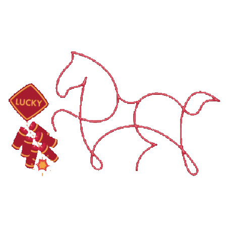 Chinese New Year Horse Sticker by CHARLES & KEITH