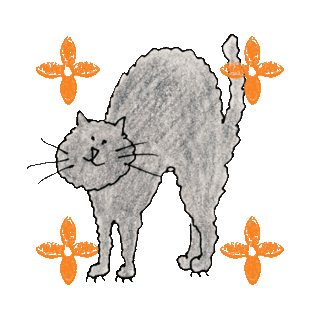 Grace Coddington Cat Sticker by Louis Vuitton for iOS & Android | GIPHY
