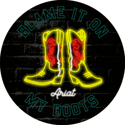 Cowboy Boots Sticker by Ariat